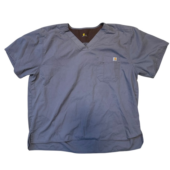 Bundle of 4 Carhartt Scrubs Tops Shirts 2X - Picture 3 of 8